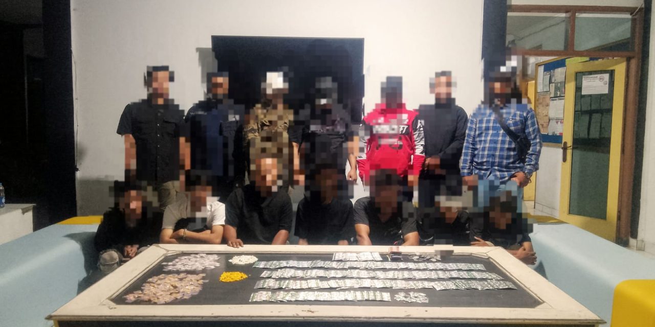 Den Intel Kodam III Siliwangi Grebek Peredaran Obat Keras Ilegal Di Bandung, Tujuh Orang Diamankan