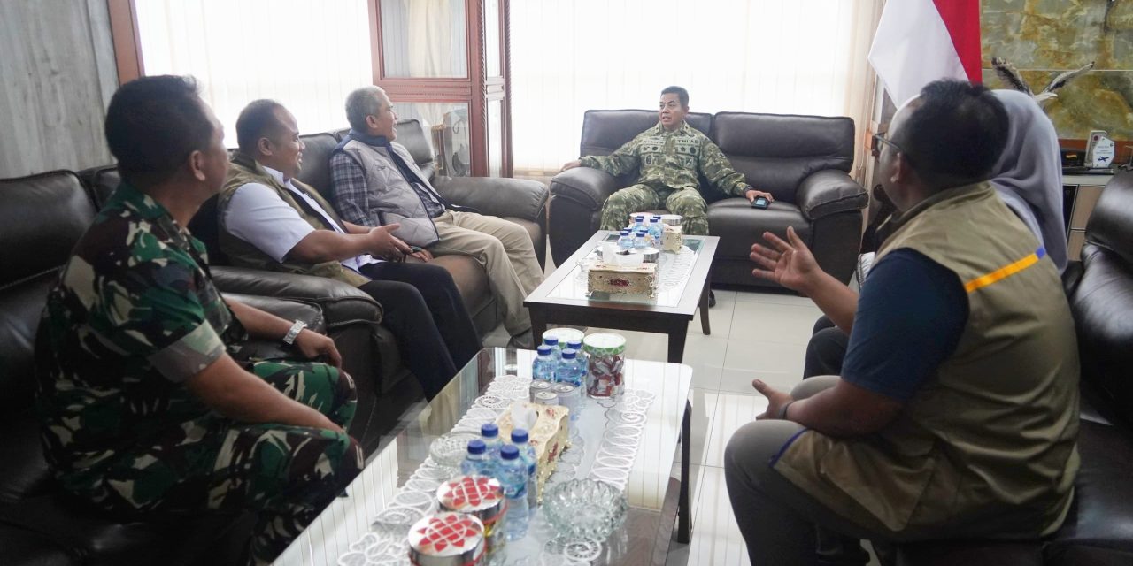 Danrem 042/Gapu Terima Audiensi Bulog Kanwil Jambi, Perkuat Sinergi Ketahanan Pangan