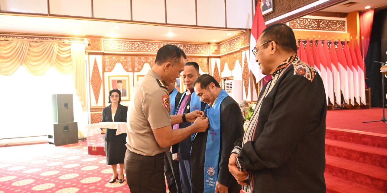 Pengurus PGIW Jambi Masa Bakti 2026–2031 Resmi Dilantik, Perkuat Sinergi Kerukunan Dan Kamtibmas