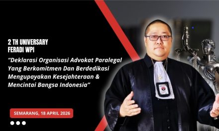 Ketua Umum FERADI WPI Kupas Makna Tema Milad Ke-2: Organisasi Harus Hadir Dengan Komitmen, Dedikasi, Dan Cinta Tanah Air