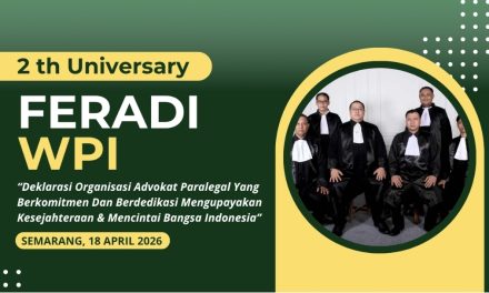 Milad Ke-2 FERADI WPI Akan Digelar Di Semarang, Panitia Siapkan Doorprize Dan Siaran Live TikTok