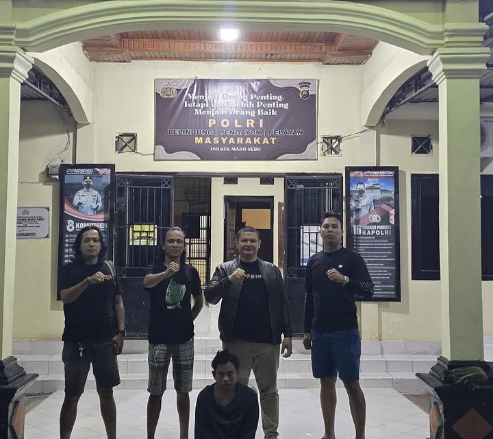 Polisi Tangkap Kembali DPO Tahanan Kabur Dari Rutan Polsek Maro Sebo