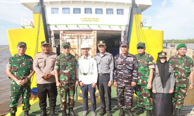 Danrem 042/Gapu Tinjau Koperasi Merah Putih Dan Infrastruktur Strategis Di Tanjab Barat