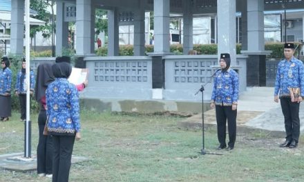 Kalapas Perempuan Kelas IIB Jambi Pimpin Upacara Hari Kesadaran Nasional 2026