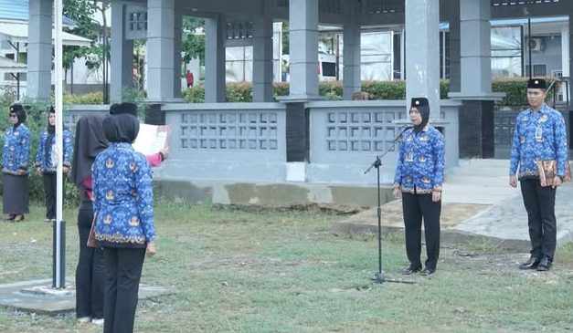 Kalapas Perempuan Kelas IIB Jambi Pimpin Upacara Hari Kesadaran Nasional 2026