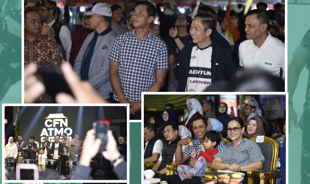 Dandim 0418/Palembang Hadiri Launching Car Free Night Kota Palembang