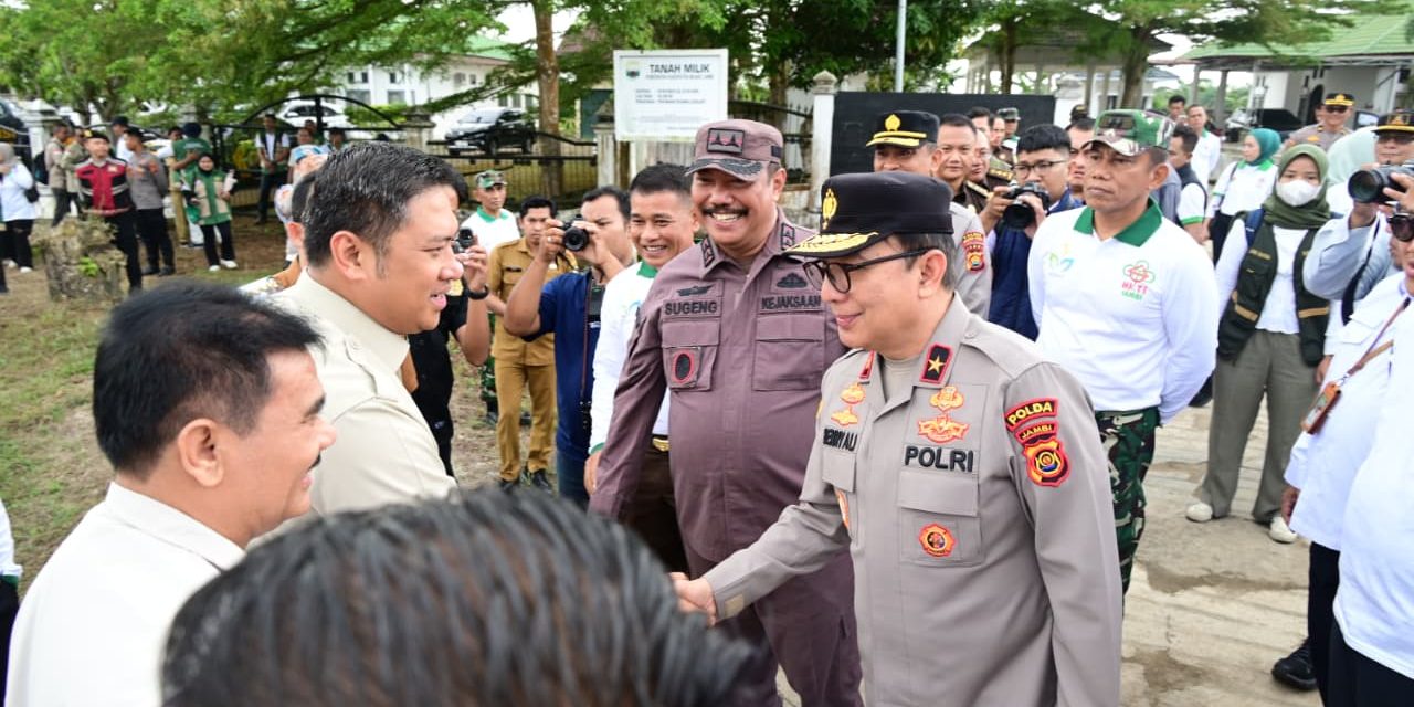 Wakapolda Jambi Hadiri Pelantikan DPD HKTI Dan Wanita Tani, Perkuat Sinergi Ketahanan Pangan