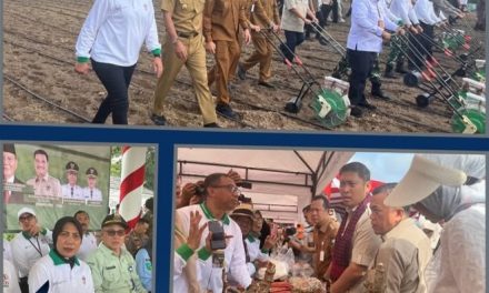 Kalapas Perempuan Jambi Hadiri Penanaman Jagung Dan Pelantikan HKTI, Dorong Sinergi Ketahanan Pangan