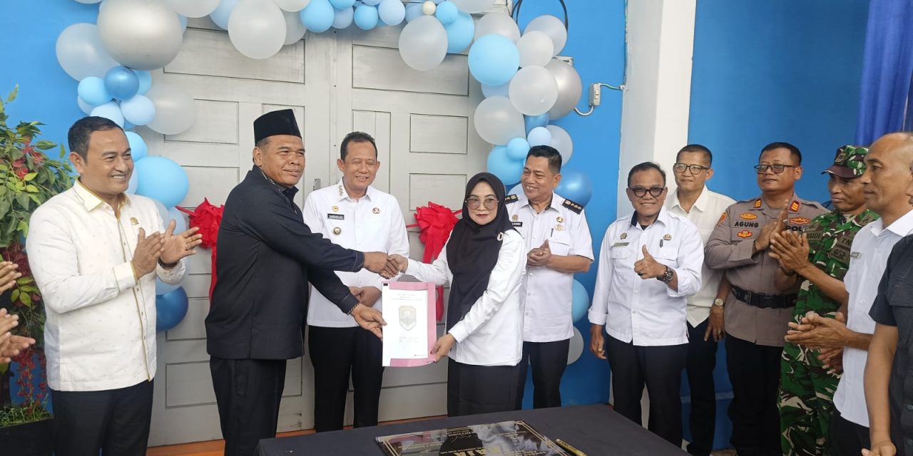 Resmikan Gelora Raja, Desa Suko Awin Jaya Dorong Lahirnya Atlet Dan Perkuat Kebersamaan Warga