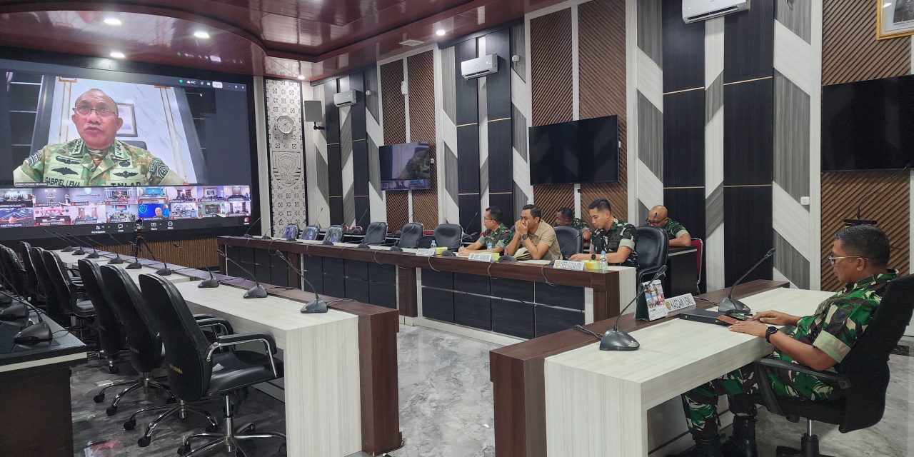 Kasdam II Sriwijaya Ikuti Rakornis SPPI 2026, Perkuat Strategi Pembangunan Dari Desa