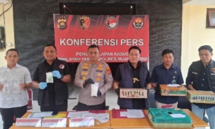 Polres Muaro Jambi Gagalkan Penyelundupan 446 Burung, Narkotika Ikut Diamankan