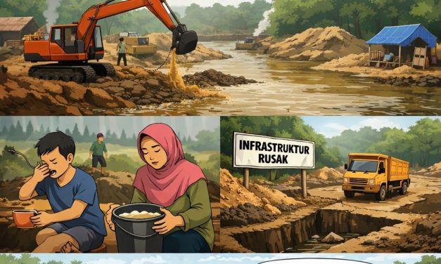 Peti Ilegal Di Bungo Menggila, Sungai Tercemar Dan Aparat Didesak Bertindak