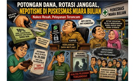 Potongan Dana Dan Dugaan Nepotisme Di Puskesmas Muara Bulian Picu Keresahan Nakes