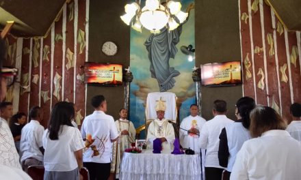 Ibadah Ekaristi Kamis Putih Jadi Ruang Refleksi Dan Penguatan Iman Warga Binaan Rutan Ambon