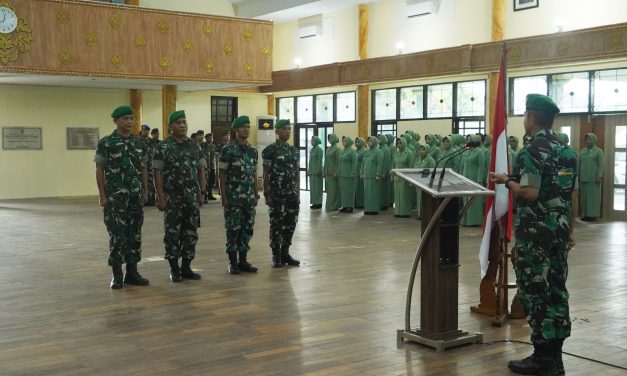 Danrem 042/Gapu Pimpin Kenaikan Pangkat Perwira, Tegaskan Ini Bukan Sekadar Formalitas