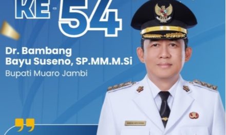 Bupati Muaro Jambi Rayakan Ulang Tahun Ke-54 Dengan Semangat Pengabdian