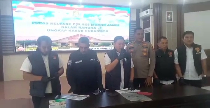 Polres Muaro Jambi Bongkar Perdagangan Sisik Trenggiling, Dua Pelaku Diamankan