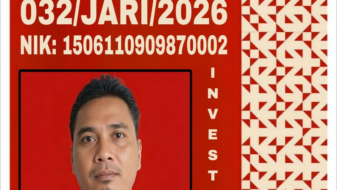 Pelarian DPO Narkoba Alung Berakhir, Kadiv Investigasi JARI Apresiasi Kinerja Polda Jambi