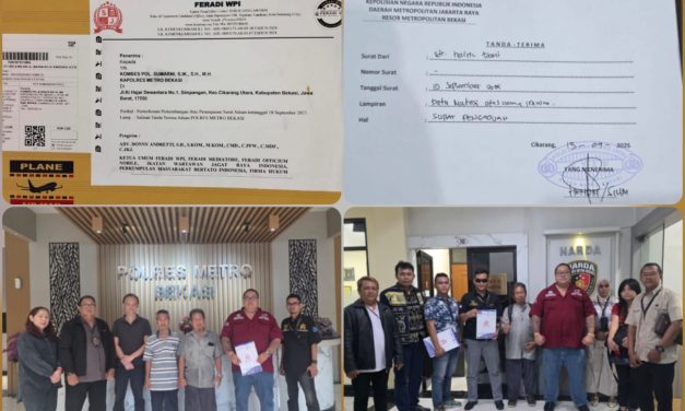 Hairil Tami Soroti Lambannya Penanganan Dugaan Penggelapan Di Unit II Harda Polres Metro Bekasi Kabupaten