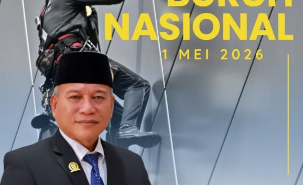 Ketua DPRD Muaro Jambi Serukan Kesejahteraan Buruh, May Day Jadi Momentum Perkuat Keadilan Sosial