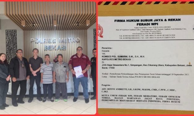 SP2HP Tak Kunjung Terbit, Pelapor Soroti Respons Penyidik Dan Kapolres Metro Bekasi