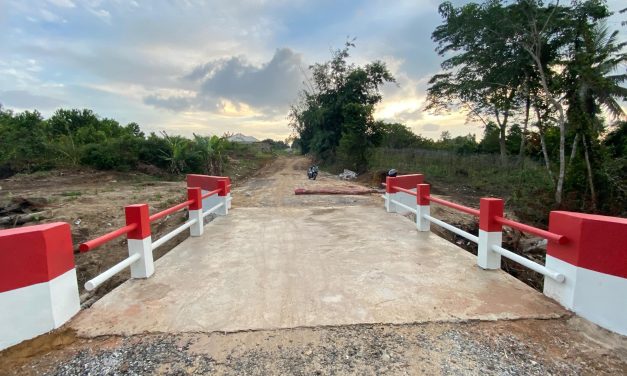Pembangunan Jembatan Garuda Air Benar Rampung 100 Persen, Perkuat Konektivitas Bangka Selatan