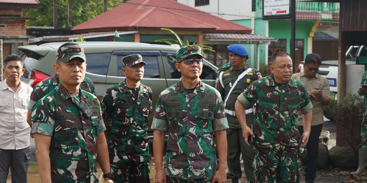 Danrem 042/Gapu Tinjau Langsung KDKMP Kerinci, Perkuat Dukungan Percepatan Pembangunan