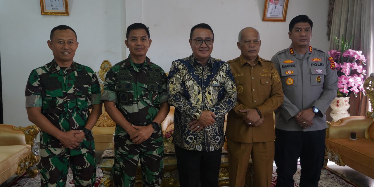 Danrem 042/Gapu Perkuat Sinergi Dengan Pemkot Sungai Penuh, Dorong Kolaborasi Program Strategis Nasional