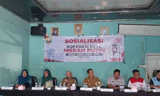 Koperasi Merah Putih Suko Awin Jaya Didorong Jadi Penggerak Ekonomi Desa