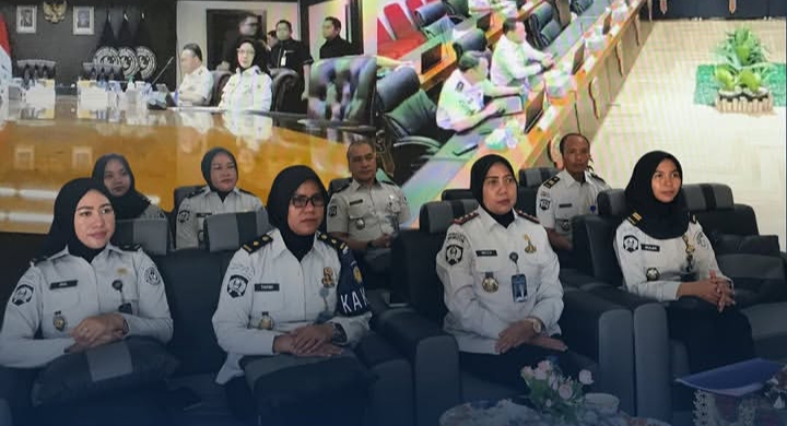 Lapas Perempuan Jambi Ikuti Anev Triwulan I 2026, Perkuat Evaluasi Kinerja dan Pelayanan