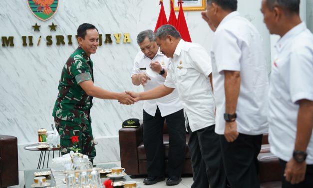 Pangdam II Sriwijaya Terima Audiensi Pepabri Sumsel, Perkuat Sinergi Lintas Generasi