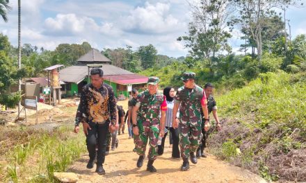 Danrem 042 Gapu Tinjau TMMD, Infrastruktur Dikebut Akses Ekonomi Warga Diperkuat