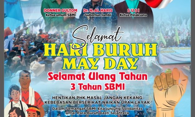 May Day 2026 Di Jambi, Gubernur Alharis Buka Peringatan Buruh Dan Soroti Kesejahteraan Pekerja