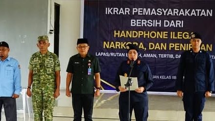 Lapas Perempuan Jambi Ikrar Bersama Perangi Narkoba Dan Handphone Ilegal