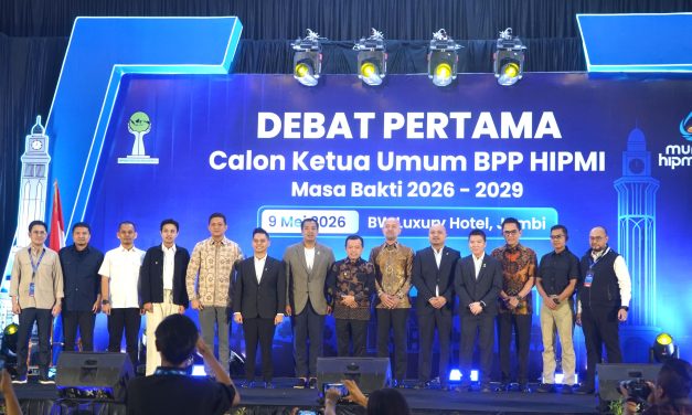 Danrem 042/Gapu Hadiri Debat Perdana Calon Ketua Umum BPP HIPMI 2026–2029 di Jambi