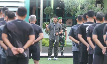 Pangdam II/Sriwijaya Tekankan Pentingnya Fisik Prima Dan Solidaritas Prajurit