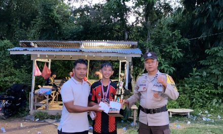 Turnamen U15 Berjalan Kondusif, Polisi Titip Pesan Sportivitas