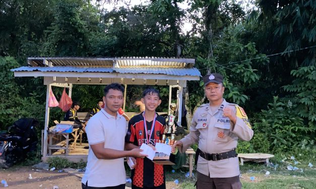 Turnamen U15 Berjalan Kondusif, Polisi Titip Pesan Sportivitas