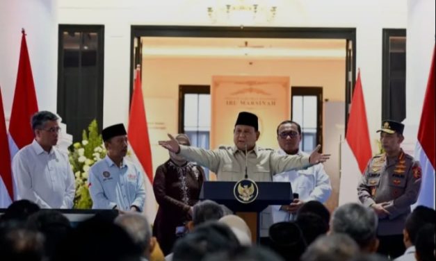 Prabowo Di Nganjuk: Indonesia Kuat Bukan Karena Kebetulan