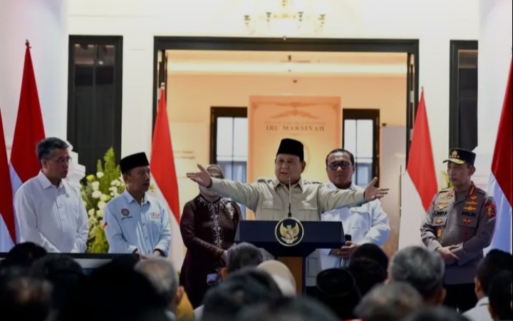 Prabowo Di Nganjuk: Indonesia Kuat Bukan Karena Kebetulan