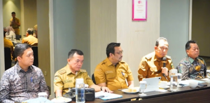 Bupati Muaro Jambi Hadiri Pertemuan Penegasan Batas Wilayah Bersama Kabupaten Batanghari