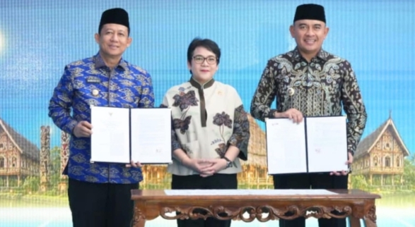 Bupati Muaro Jambi Hadiri Sinergi Nasional Akselerasi Pembangunan Dan Pemberdayaan Desa