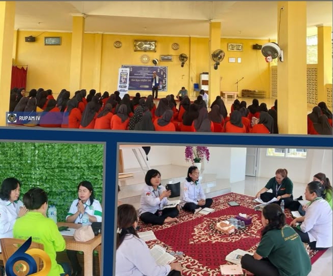 Pembinaan Kerohanian Warga Binaan Lapas Muaro Jambi Berlangsung Khidmat Dan Penuh Kebersamaan