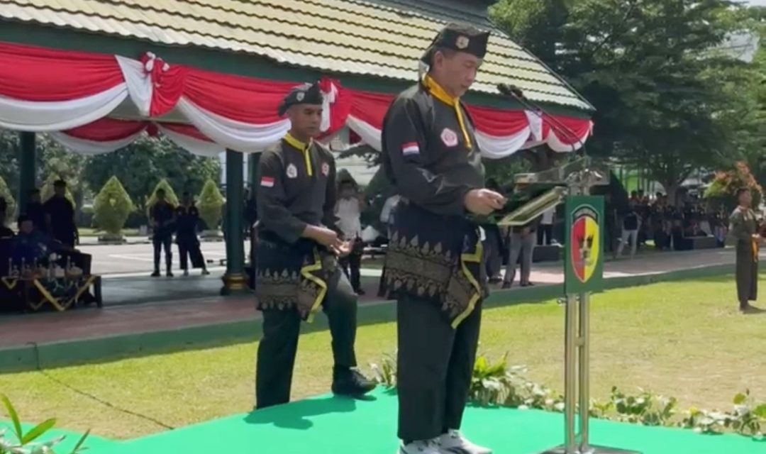 Pangdam XX/Tuanku Imam Bonjol Kukuhkan Pencak Silat Militer Wilayah Korem 042/Gapu