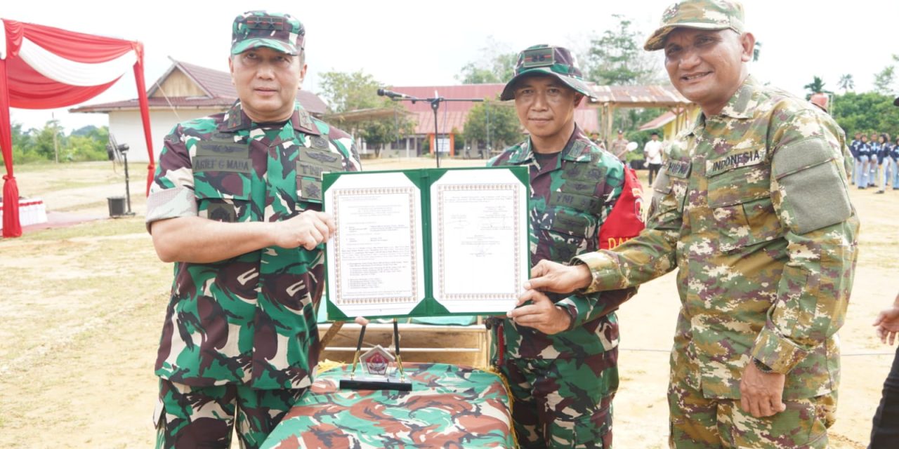 Pangdam XX/TIB Tegaskan TMMD Jadi Motor Pembangunan Desa Di Sarolangun