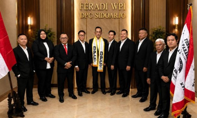 Adv. Yulianto Kiswocahyono Dilantik Sebagai Ketua DPC FERADI WPI Sidoarjo, Usung Profesionalitas Dan Bantuan Hukum Bermartabat