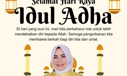 Kades Suko Awin Jaya Idawati Beserta Jajaran Ucapkan Selamat Hari Raya Idul Adha 1447 H