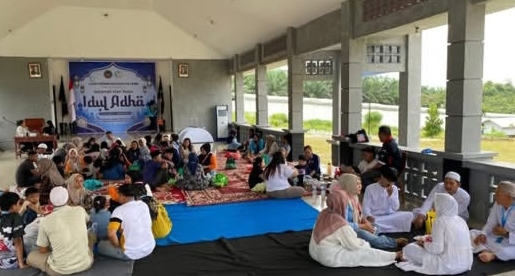 Sucikan Hati Dengan Keikhlasan, Lapas Perempuan Jambi Gelar Salat Idul Adha Dan Halal Bihalal