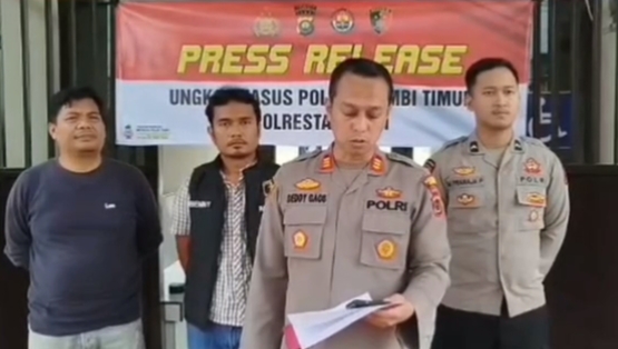 Anak Durhaka Tega Habisi Ibu Kandung Dengan Pompa Air, Pelaku Ditangkap Polsek Jambi Timur