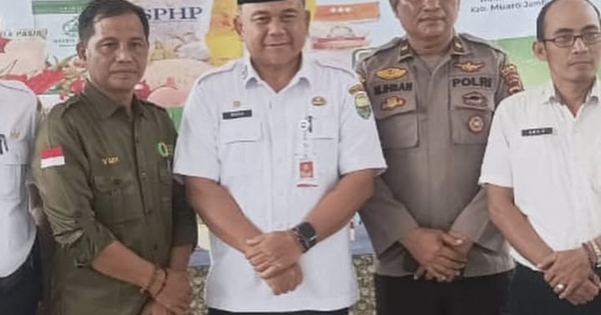 Polsek Mestong Kawal Gerakan Pangan Murah Untuk Jaga Stabilitas Harga Bahan Pokok